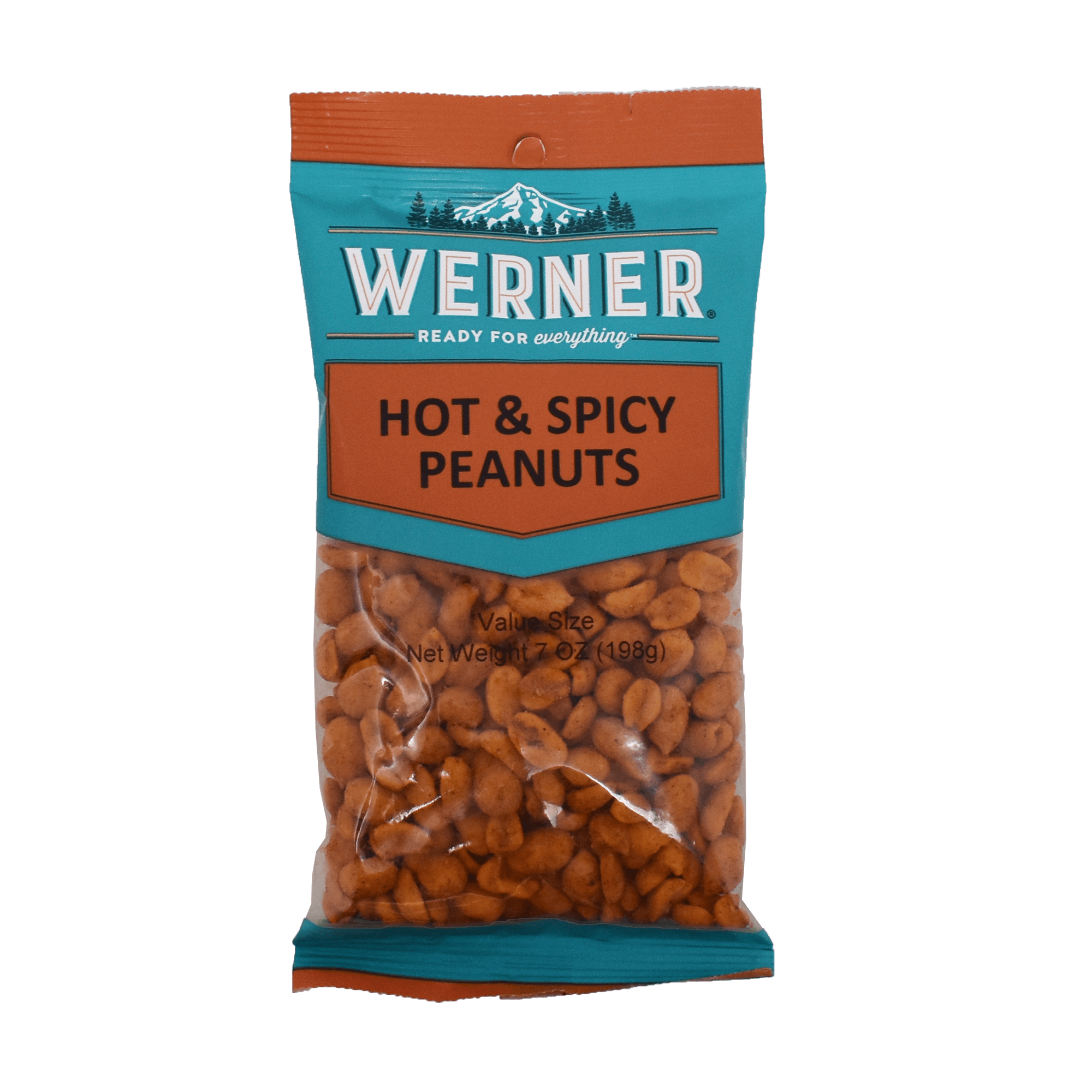 WERNER HOT/SPICY PEANUTS 7OZ