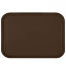 TRAY FAST FOOD PL BROWN 12X16  1CT