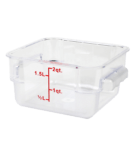 CONTAINER 2QT SQ CLEAR         1CT