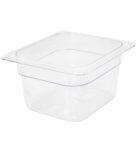 FOOD PAN POLY 1/6TH 4″ DP     1CT