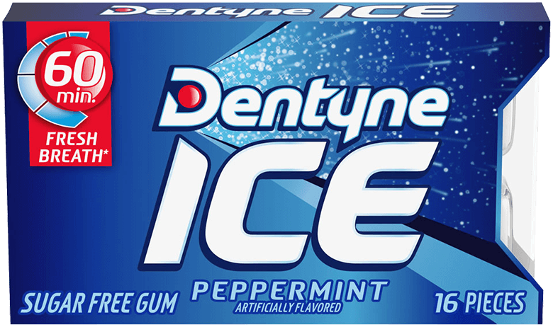 DENTYNE ICE PEPPERMENT SF       9CT
