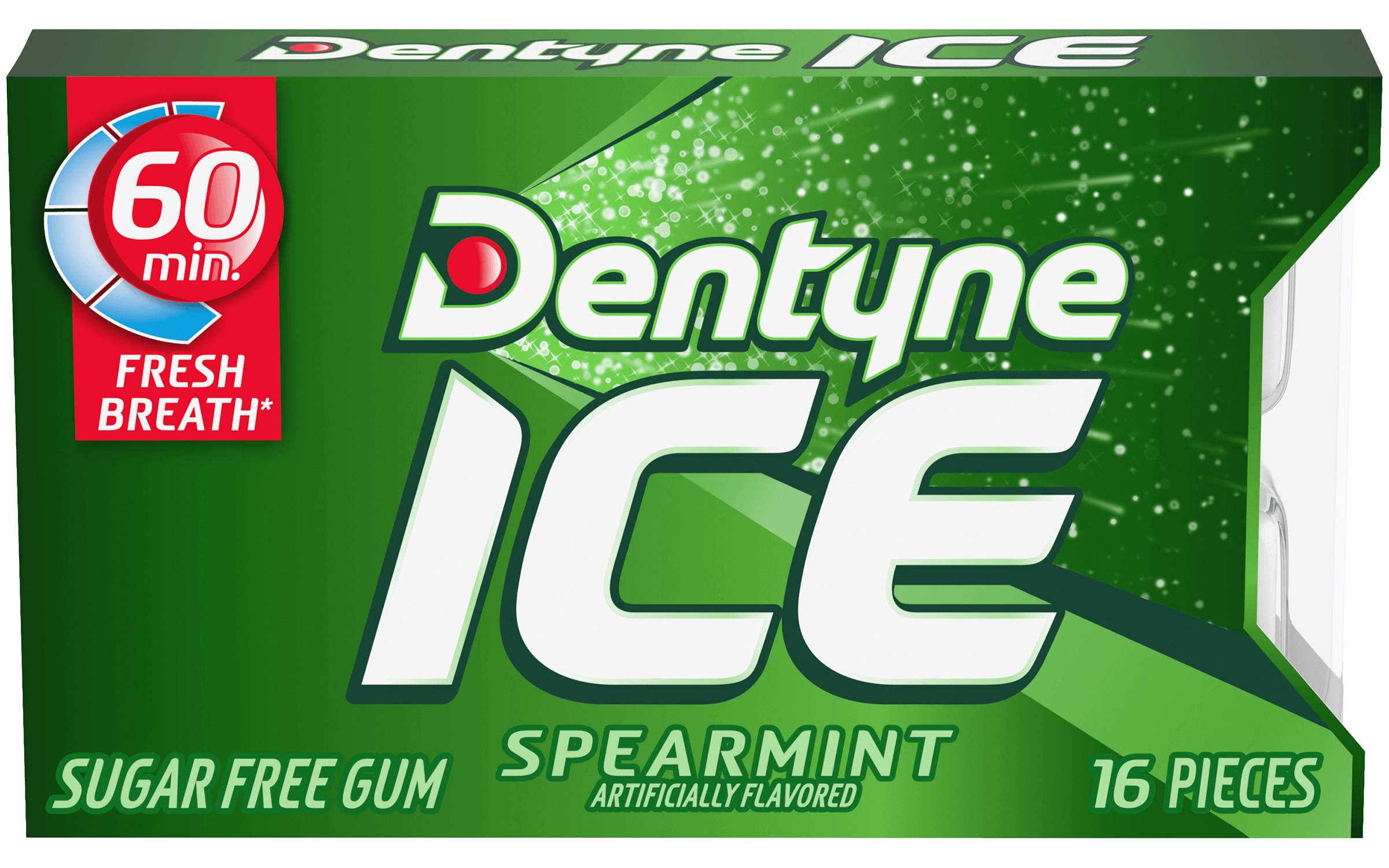 DENTYNE ICE SPEARMINT SF        9CT