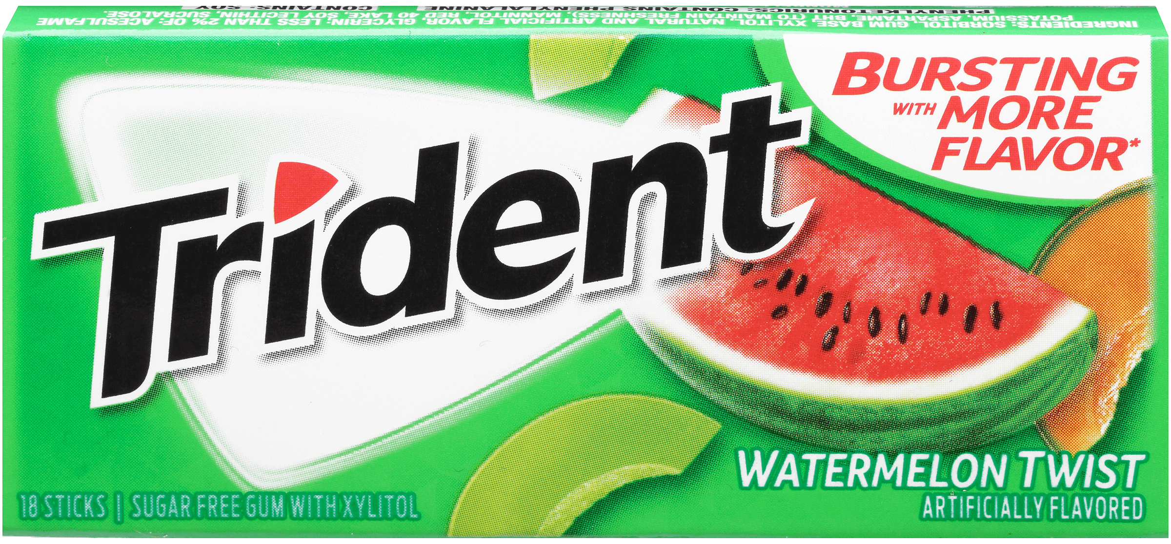 TRIDENT VALU PK WATERMLN TWIST 12CT
