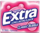 WRIGLEY EXTRA BUBBLE GUM       10CT