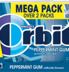 ORBIT PEPPERMINT MEGA PK        6CT