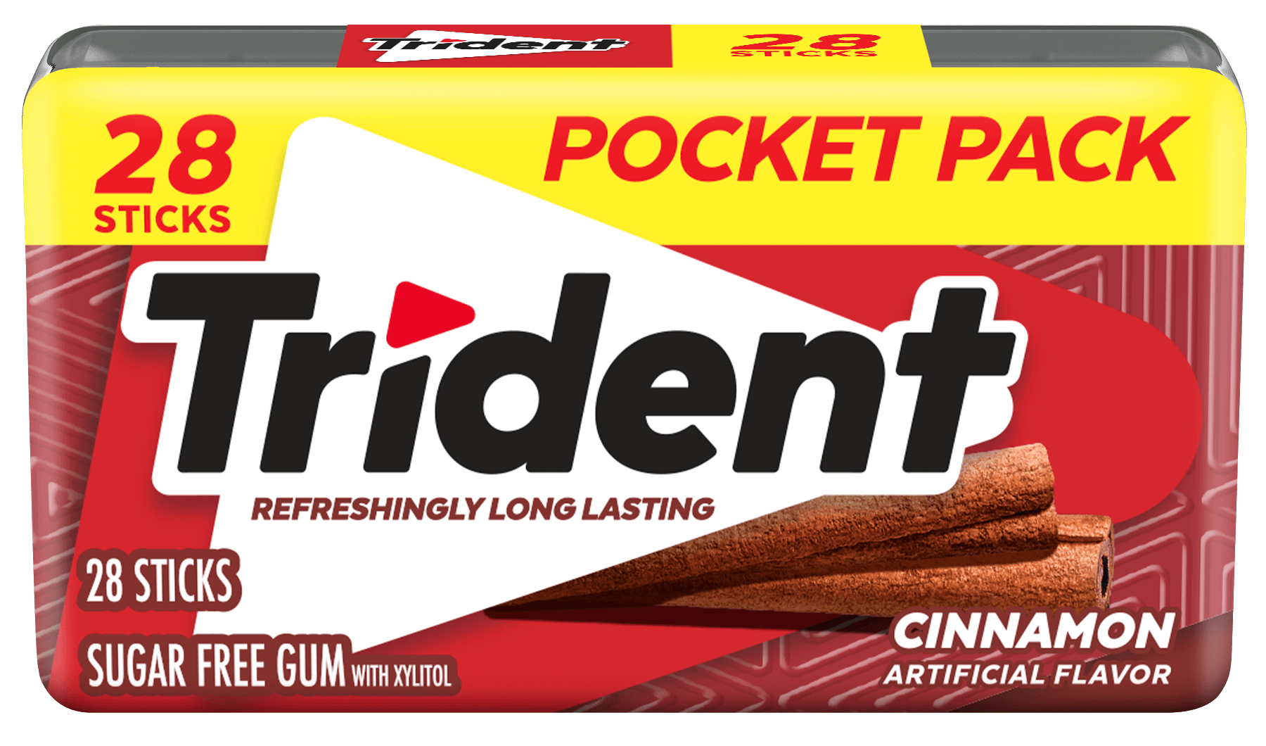 TRIDENT POCKET PACK CINNAMON    6CT