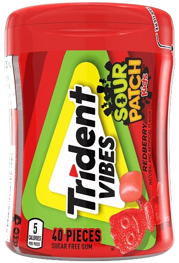 TRIDENT VIBES SPK REDBERRY      6CT