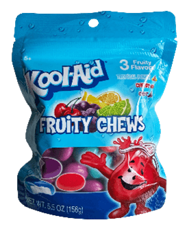 KOOL AID FRUIT CHEWS PEG      5.5OZ