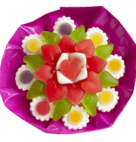 RAINDROPS GUMMY FLOWER BOUQUET 20CT