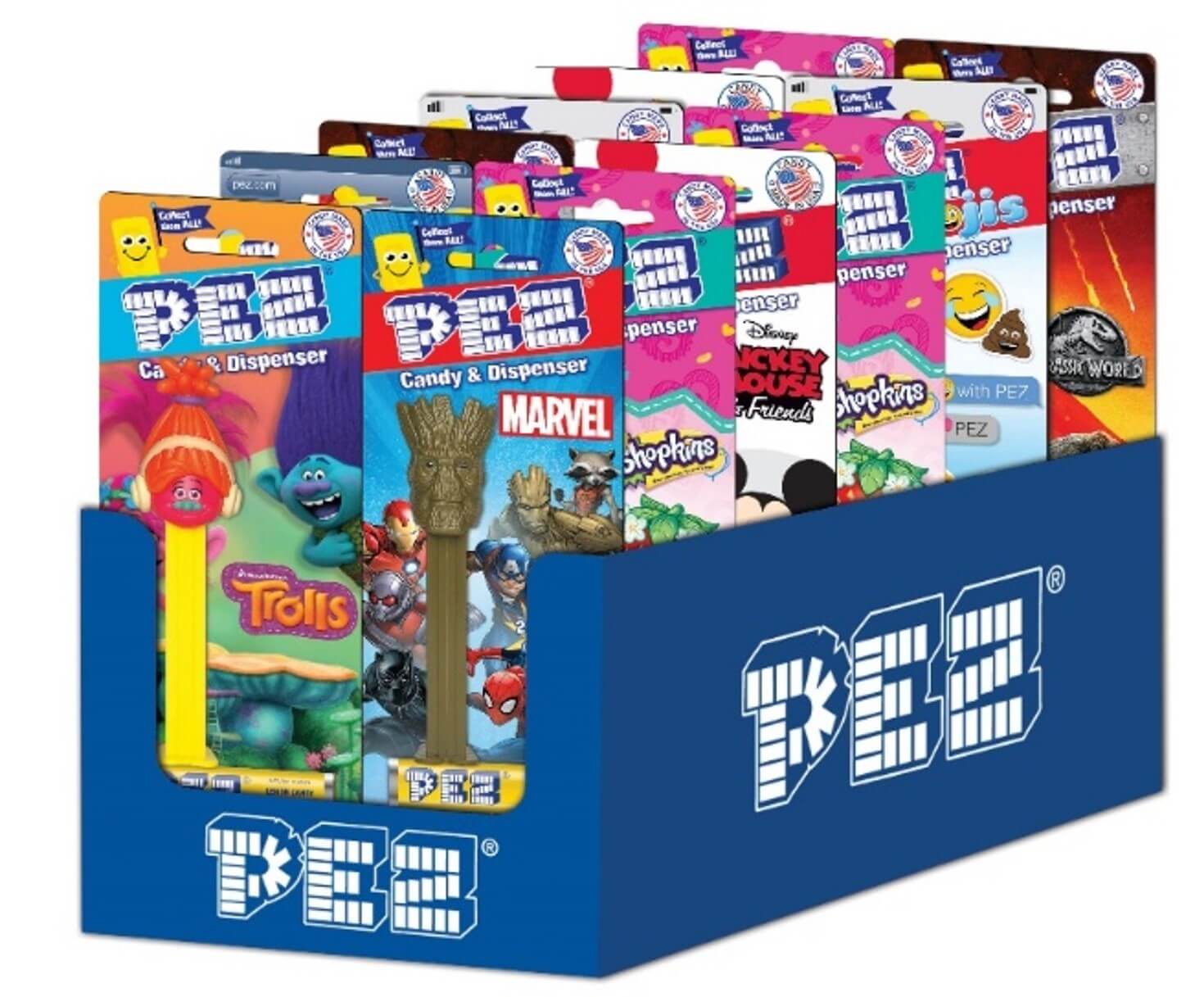 PEZ ASST FAVORITES             12CT