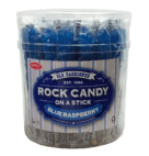 ROCK CANDY BLUE RASPBERRY POPS 36CT