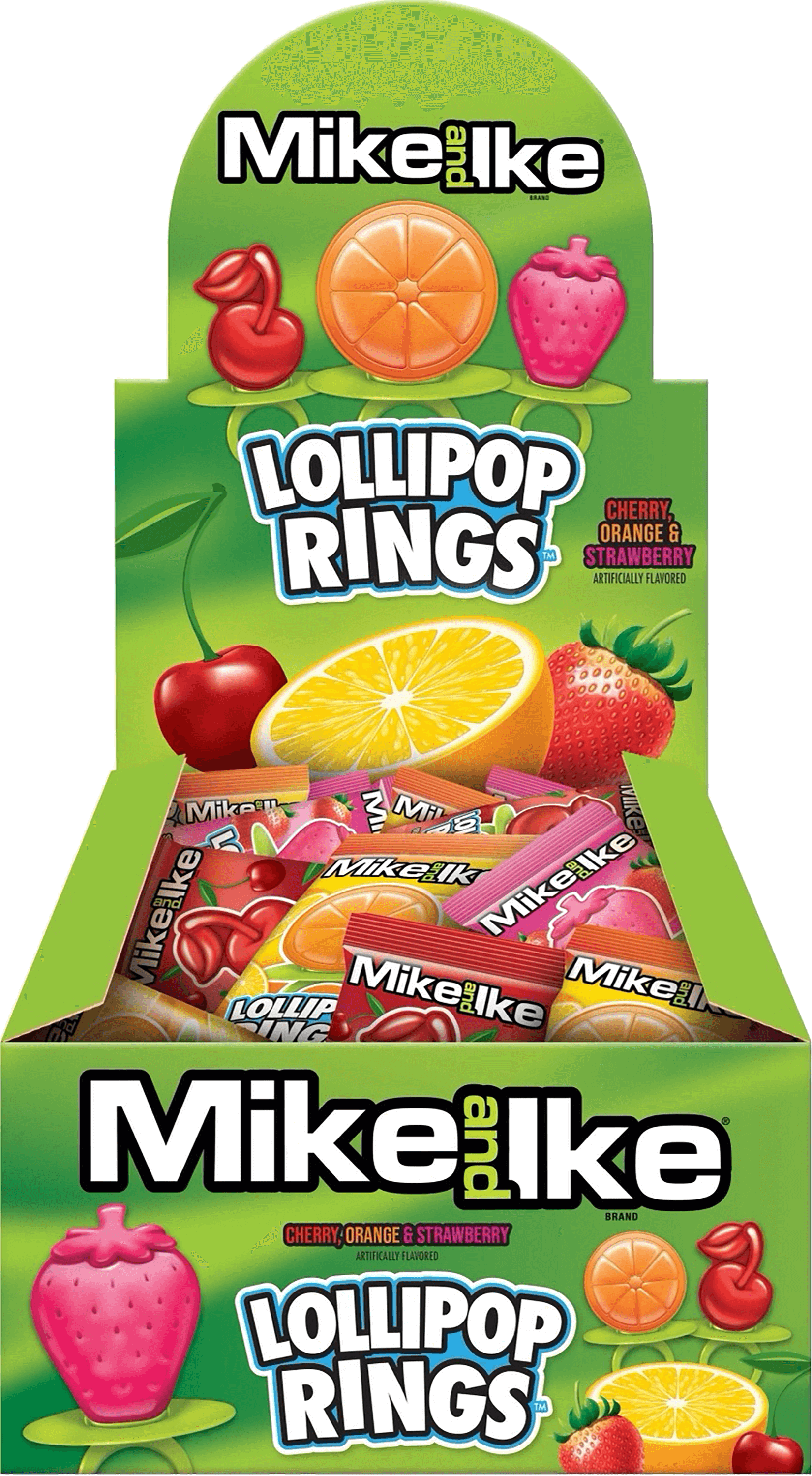 FLIX MIKE & IKE LOLLIPOP RINGS 24CT