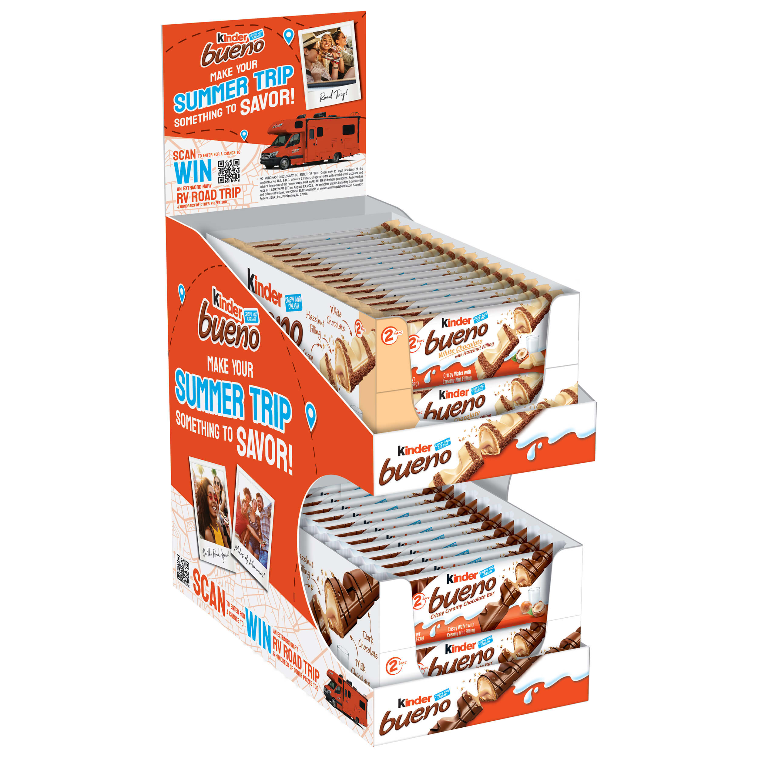 SI KINDER BUENO WHITE MIXED CU 60CT