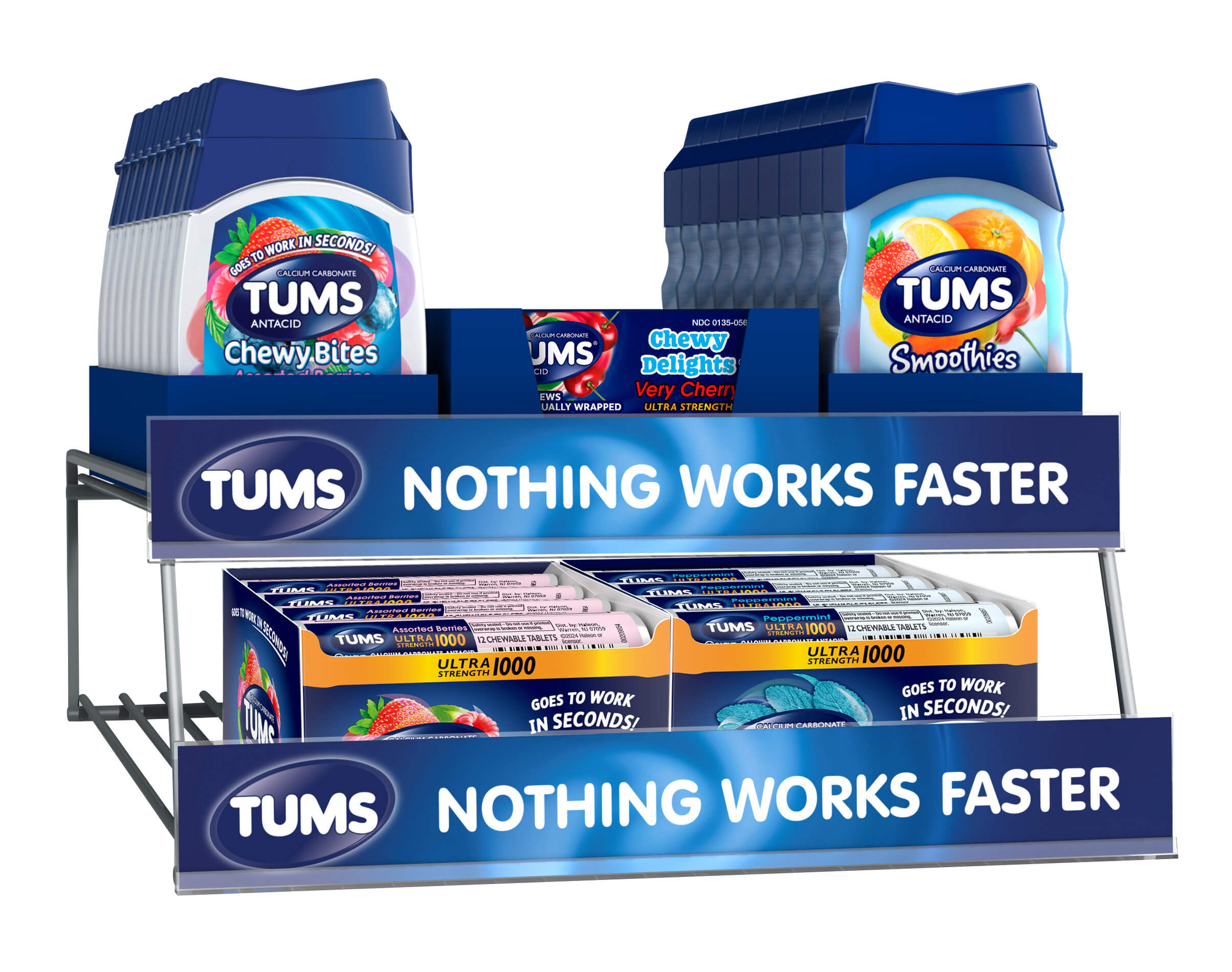 SI TUMS MIXED MEGA CONV RACK 54CT