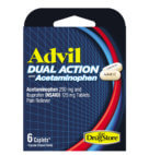 Lil Drug Advil Dual Action      6ct