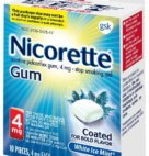 NICORETTE GUM WHT ICE MINT 4MG 10CT