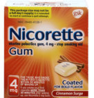 NICORETTE GUM CINNAMON 4MG     10CT