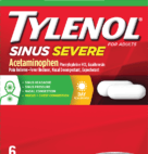 LIL DRUG TYLENOL SINUS SEVERE   6CT