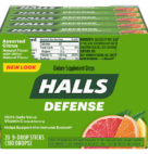 HALLS STICKS VITAMIN C CITRUS  20CT