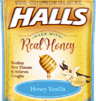 HALLS BAG HONEY VANILLA        30CT