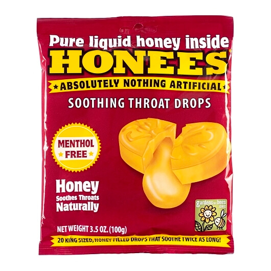HONEES SOOTHING THROAT DROPS  3.5OZ