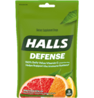 HALLS BAG DEFENSE ASST CITRUS  30CT