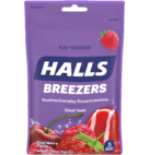 HALLS BREEZERS COOL BERRY BAG  25CT