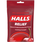 HALLS BAG CHERRY               30CT