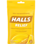 HALLS BAG HONEY LEMON 30CT