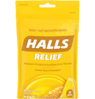 HALLS BAG HONEY LEMON          30CT