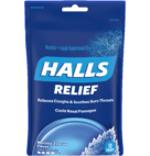 HALLS BAG MENTHOL              30CT