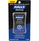 HALLS MINIS SF MENTHO-LYPTUS    8CT