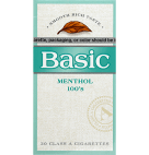 BASIC MENTHOL SILVER 100 BOX