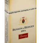 BENSON & HEDGES 100 LUXURY BOX