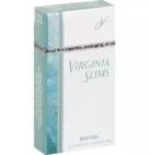 VIRGINIA SLIM MENTHOL SILVER BX 100