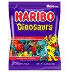 HARIBO GUMMI DINOSAURS          5OZ