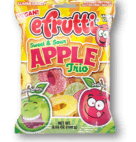 Gummi Apple Trio Peg          3.5oz