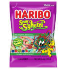 HARIBO GUMMI SOUR SGHETTI PEG BAG