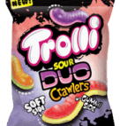 TROLLI SOUR DUO CRAWLERS PEG 4.25OZ