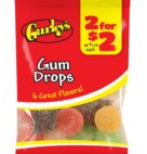 GURLEY GUM DROPS 2/$2          12CT