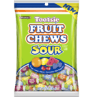 FRUIT CHEWS SOUR PEG 7OZ