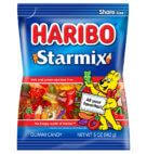 HARIBO STARMIX PEG BAG          5OZ