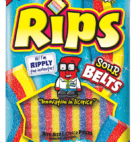 RIPS SOUR BELTS PEG BAG       3.5OZ