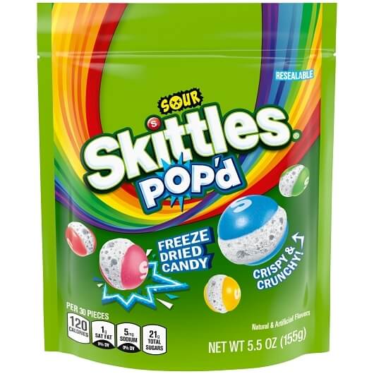 SKITTLES POP SOUR SUP         5.5OZ