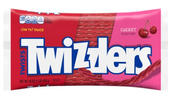 TWIZZLER CHERRY TWIST 16OZ
