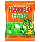 HARIBO GUMMI FROGS              5OZ