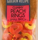 GR GUMMY PEACH RINGS       8 OZ