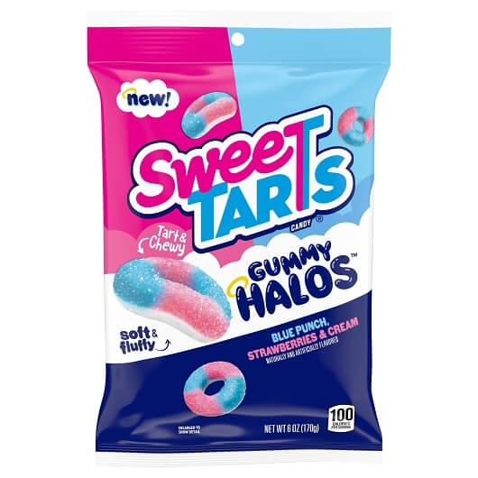 SWEETARTS GUMMY HALOS SUP       6OZ