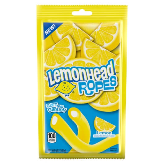 LEMONHEAD ROPES PEG BAG         5OZ