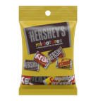 HERSHEY MINIATURES ASST PEG   4.8OZ